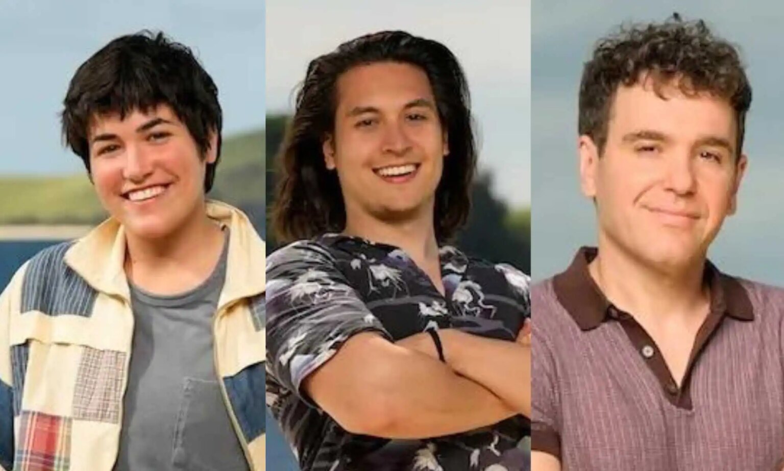 Découvrez les membres du casting LGBTQ+ de Survivor 47 en compétition pour un prix d'un million de dollars Teeny Chirichillo, Andy Rueda and Jon Lovett are Survivor 47