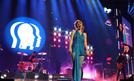 Hayley Williams from Paramore at the iHeartRadio Music Festival in Las Vegas
