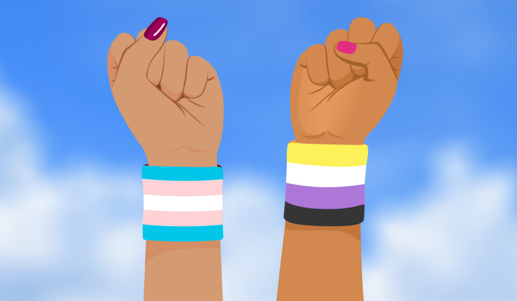 « Les droits trans et non binaires nécessitent que tout le monde travaille ensemble » « Les droits trans et non binaires nécessitent que tout le monde travaille ensemble »