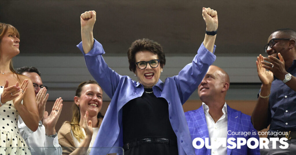 Billie Jean King réunit démocrates et républicains pour voter et lui décerner une médaille rare Billie Jean King réunit démocrates et républicains pour voter et lui décerner une médaille rare