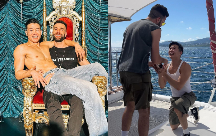 « Il est chez moi » : Joel Kim Booster, la star de Fire Island, se fiance avec John-Michael Sudsina