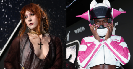 Photo partagée de Chappell Roan et Lil Nas X.