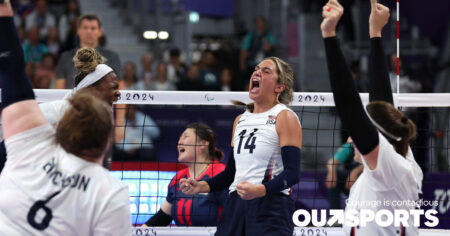 Trois médailles d'or consécutives pour Monique Matthews, la capitaine des États-Unis, qui a remporté la médaille d'or aux Jeux paralympiques