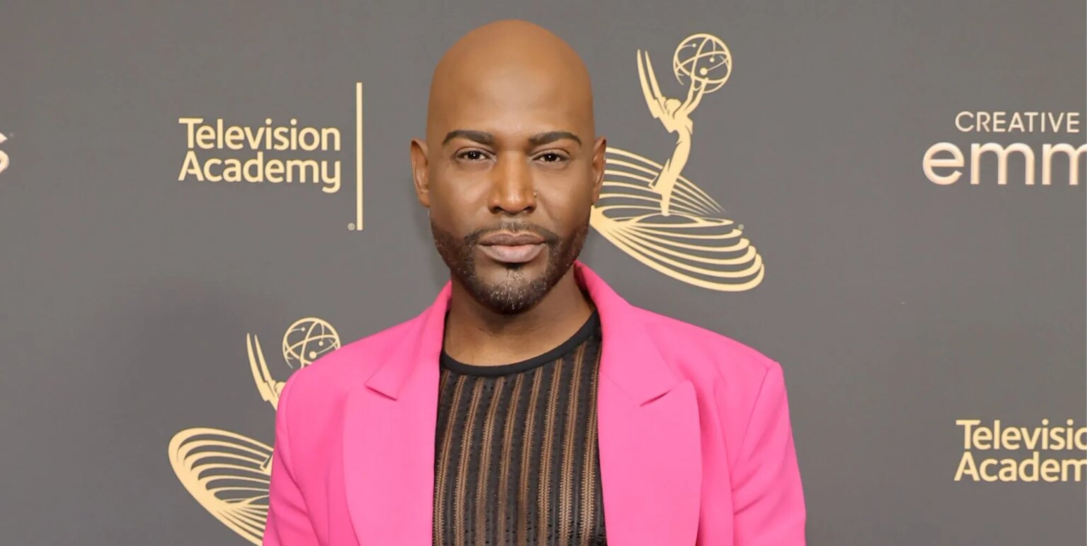 Karamo de Queer Eye exhorte les personnes LGBTQ+ à voter lors d'élections « critiques » : « Nos droits en dépendent » Karamo Brown at the 2022 Creative Emmy Awards.