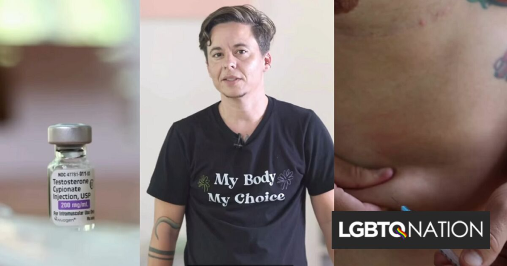 Un candidat non binaire au Congrès injecte de la testostérone dans une puissante publicité de campagne Un candidat non binaire au Congrès injecte de la testostérone dans une puissante publicité de campagne