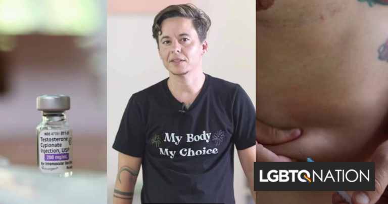 Un candidat non binaire au Congrès injecte de la testostérone dans une puissante publicité de campagne