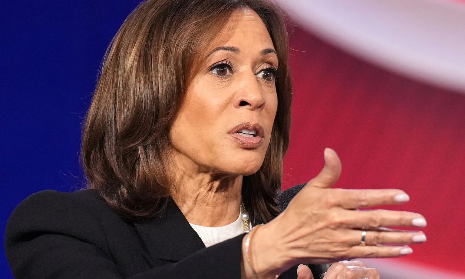 Les Républicains purs et durs préparent déjà l'affirmation selon laquelle Kamala Harris a « volé les élections » Kamala Harris, pictured.