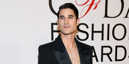 Darren Criss at the CFDA Fashion Awards 2024