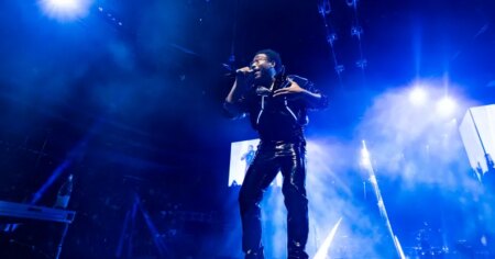 Childish Gambino lors de la tournée New World au Michigan