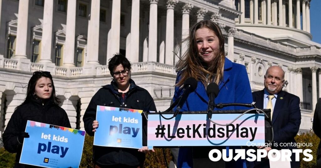 Donald Trump et le Parti républicain font tapis contre les athlètes trans. Mais les électeurs s’en soucient-ils ? Donald Trump et le Parti républicain font tapis contre les athlètes trans. Mais les électeurs s’en soucient-ils ?