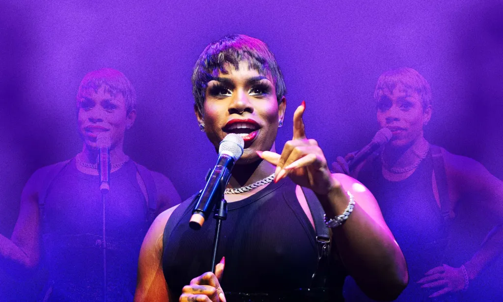 Monet X Change dévoile des secrets sur Drag Race, les raisons pour lesquelles la candidature de Donald Trump à la présidence échouera et sa nouvelle émission Edinburgh Fringe. (Getty)