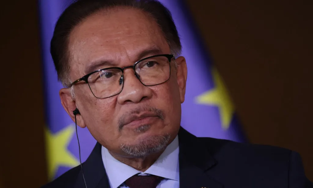 Le Premier ministre malaisien Anwar Ibrahim.