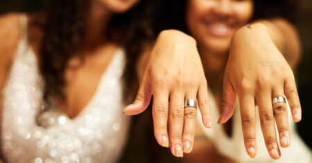 Image d’un mariage LGBTQ+.
