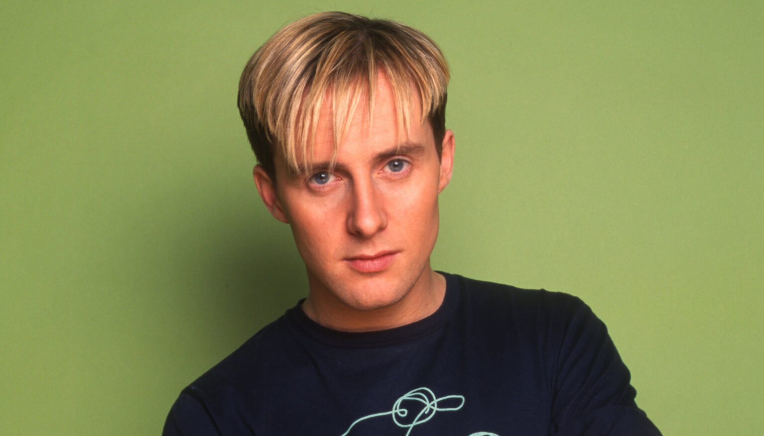 Tout ce que vous devez savoir sur Ian 'H' Watkins alors qu'il se prépare à mettre ses compétences en couture à l'épreuve Portrait of British Pop singer and dancer Ian H Watkins, of the group Steps, late 1990s. (Photo by Tim Roney/Getty Images)