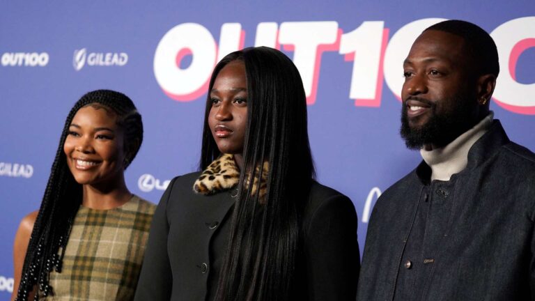 Zaya Wade, Gabrielle Union and Dwyane Wade