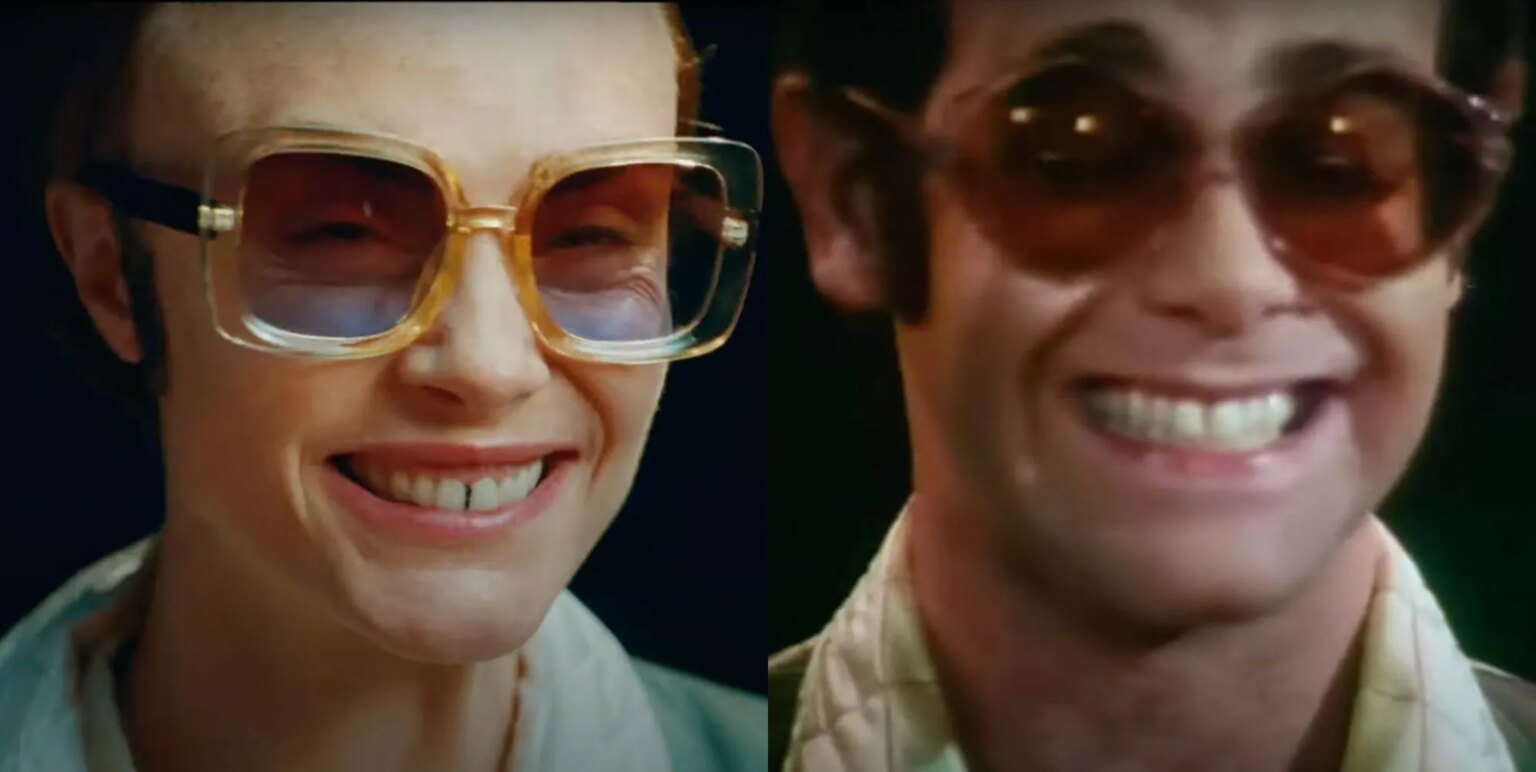 Cara Delevingne incarne Elton John dans le remake du tube de vacances de la légende queer « Step Into Christmas » Cara Delevingne incarne Elton John dans le remake du tube de vacances de la légende queer "Step Into Christmas"