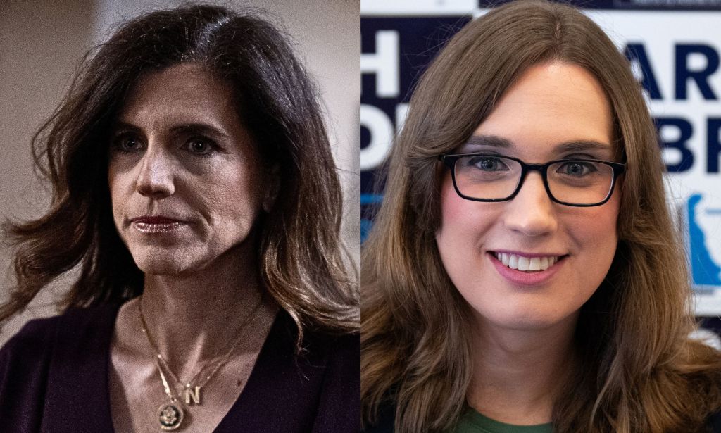 Une image partagée de Nancy Mace et Sarah McBride
