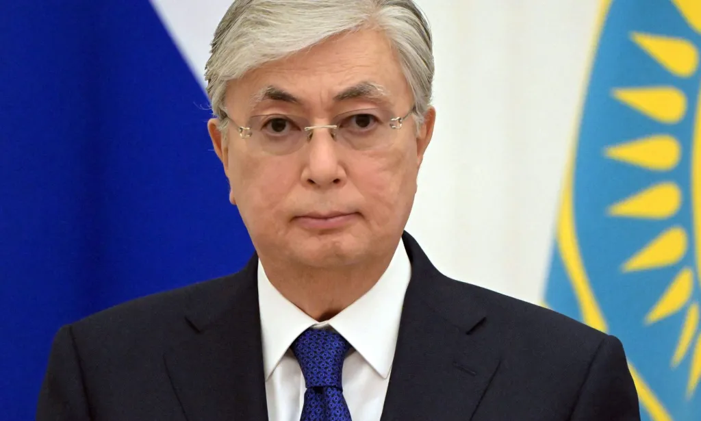 Le président Kassym-Jomart Tokaïev.