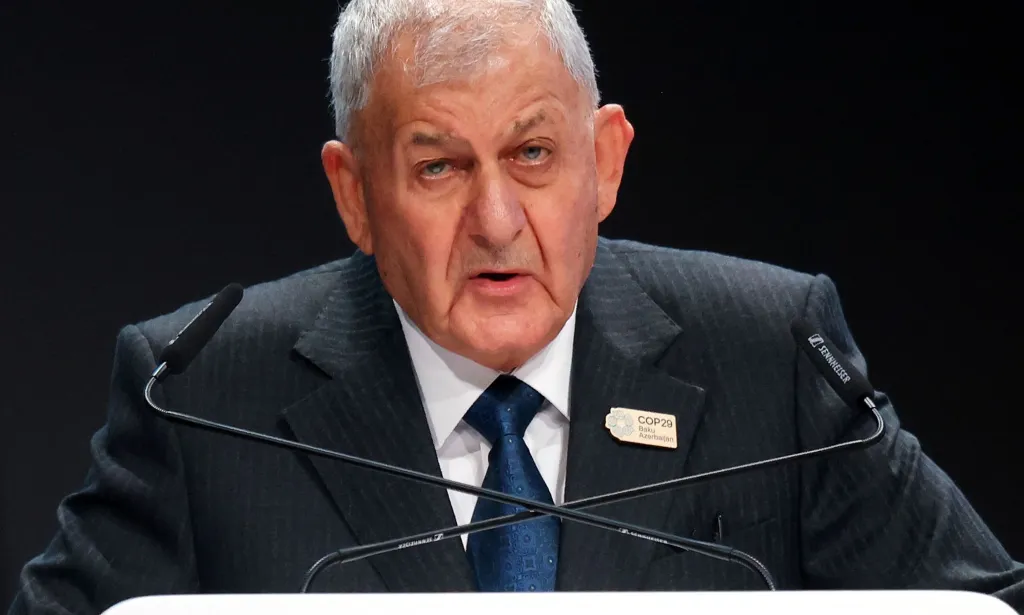 Le président Abdul Latif Rashid.