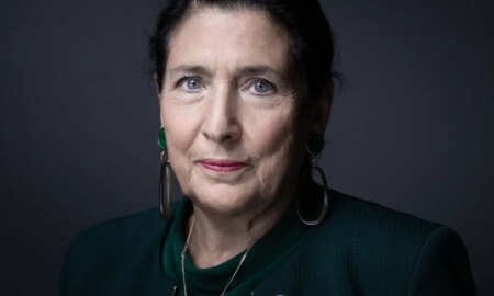La présidente géorgienne Salomé Zourabichvili.