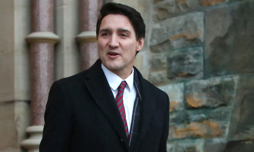 Justin Trudeau, en photo. 
