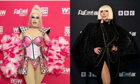 Cherry West (left) and Dita Garbo (right)