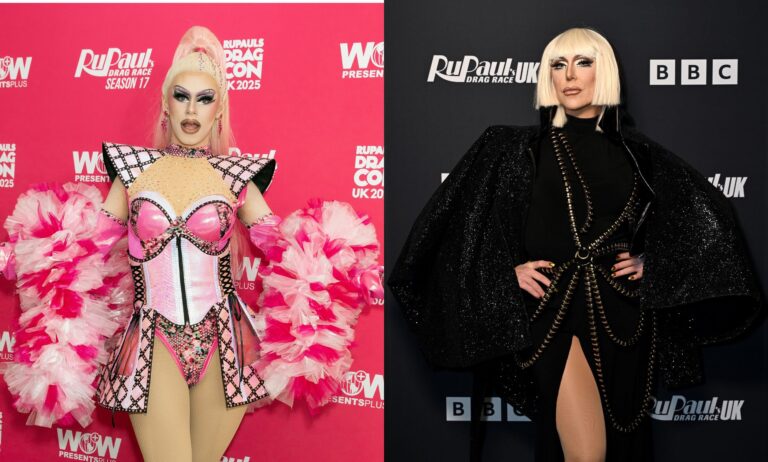 Cherry West (left) and Dita Garbo (right)