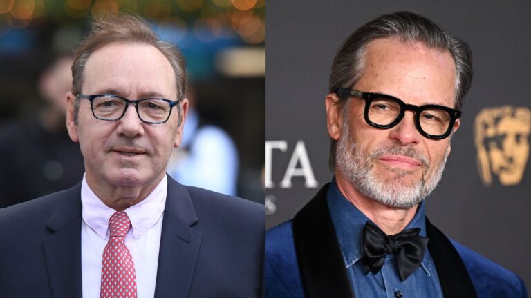 Image showing actors Kevin Spacey and Guy Pearce