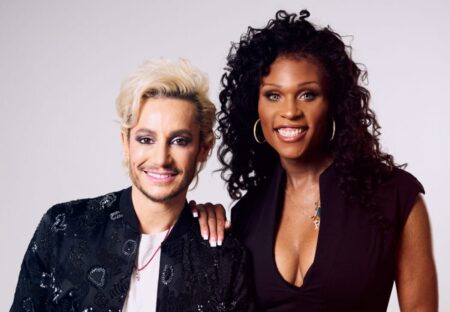 Frankie Grande and Peppermint