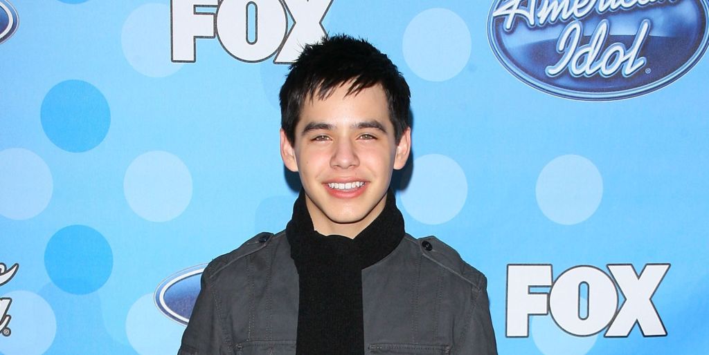 David Archuleta en 2007 en tant que concurrent américain de l'idole.