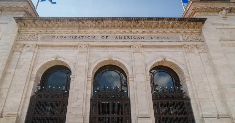 L'Organisation des États américains construise à Washington DC