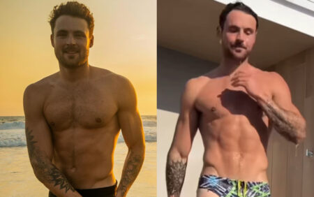 Dylan Efron des Traiteurs clarifie ses commentaires de douche avec une vidéo torride vêtue de speedo