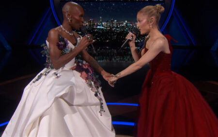 "Je suis en admiration:" Les fans réagissent à la performance des Oscars de Cynthia Erivo et d'Ariana Grande