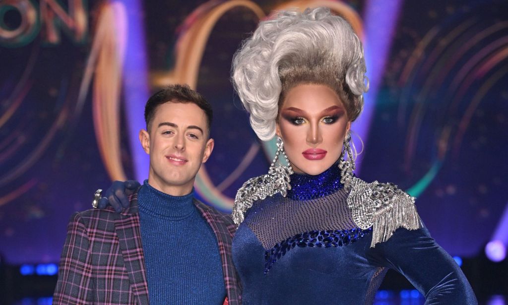 Colin Grafton et la Vivienne sur Dancing on Ice