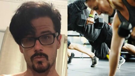 Damien McClean, the Brisbane man who claims he was told to stop making people “uncomfortable” by dancing between sets at World Gym