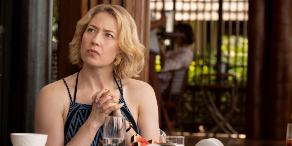 Carrie Coon joue Laurie dans la saison trois de White Lotus.