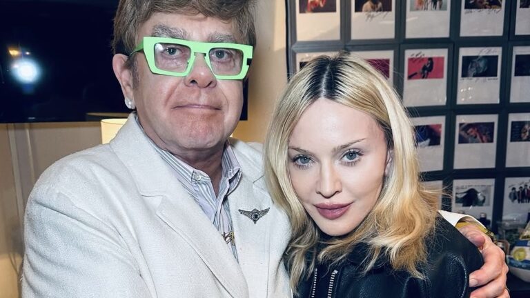 Madonna and Elton John