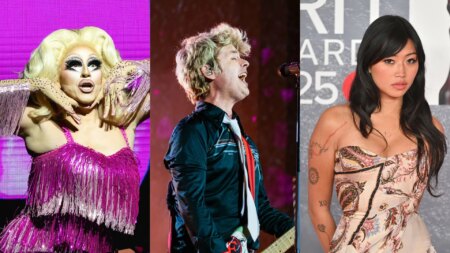 Trixie Mattel, Billie Joe Armstrong and beabadoobee