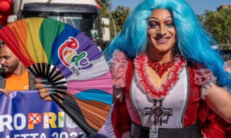 Pride à Barcelone.