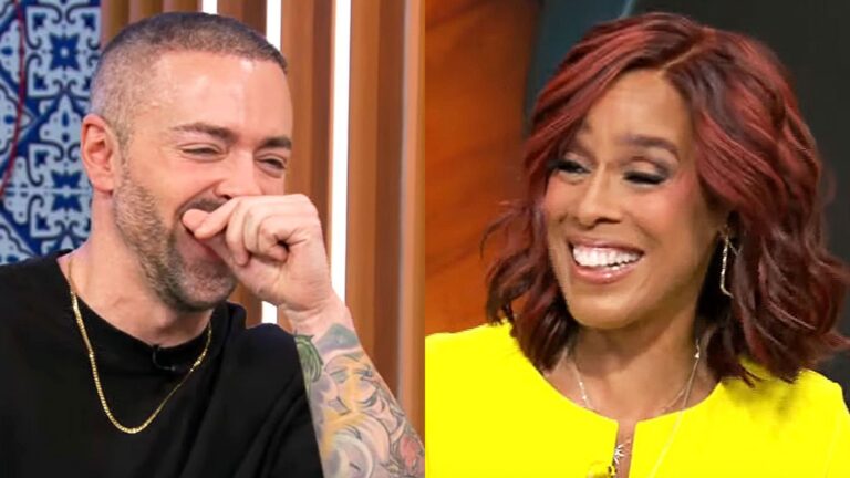 Matteo Lane and Gayle King