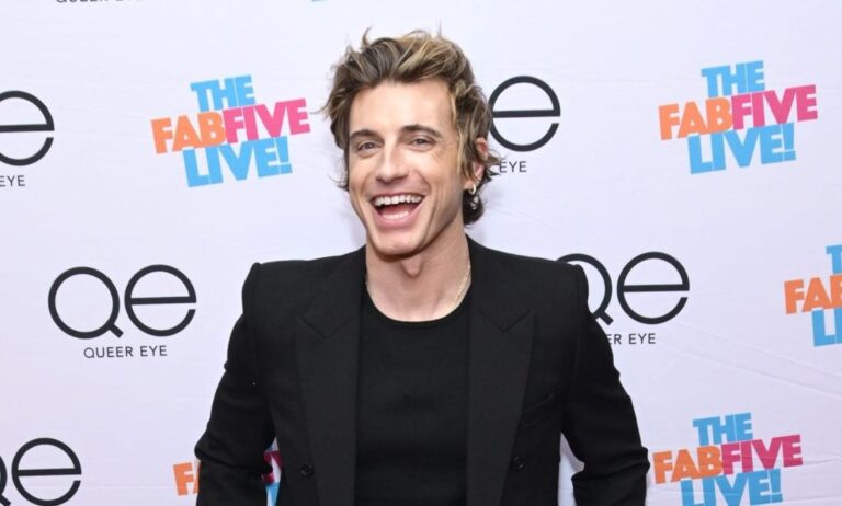 Jeremiah Brent poses backstage at "Queer Eye
