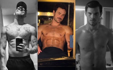 La photo torse nu de Dylan Efron étimule les réponses assoiffées d'Orville Peck, Taylor Lautner et plus