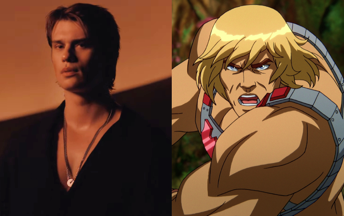 Nicholas Galitzine montre ses muscles bombés dans les nouveaux maîtres de l'univers teaser
