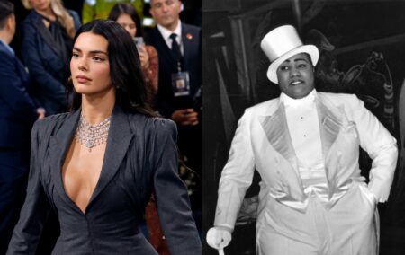 Images of Kendall Jenner and Gladys Bentley