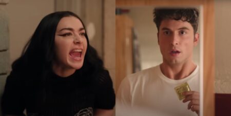 La star surcompensive Benito Skinner était `` inquiète '' du camée Charli XCX dans la comédie queer