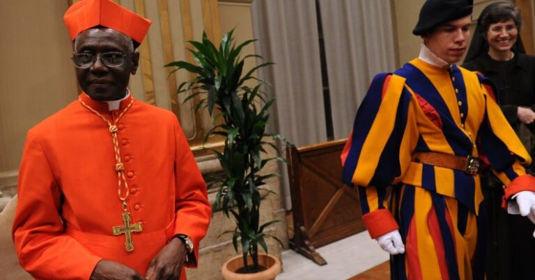 Pourquoi les gens LGBTQ + s'inquiètent pour le cardinal Robert Sarah potentiellement en cours d'élection pape