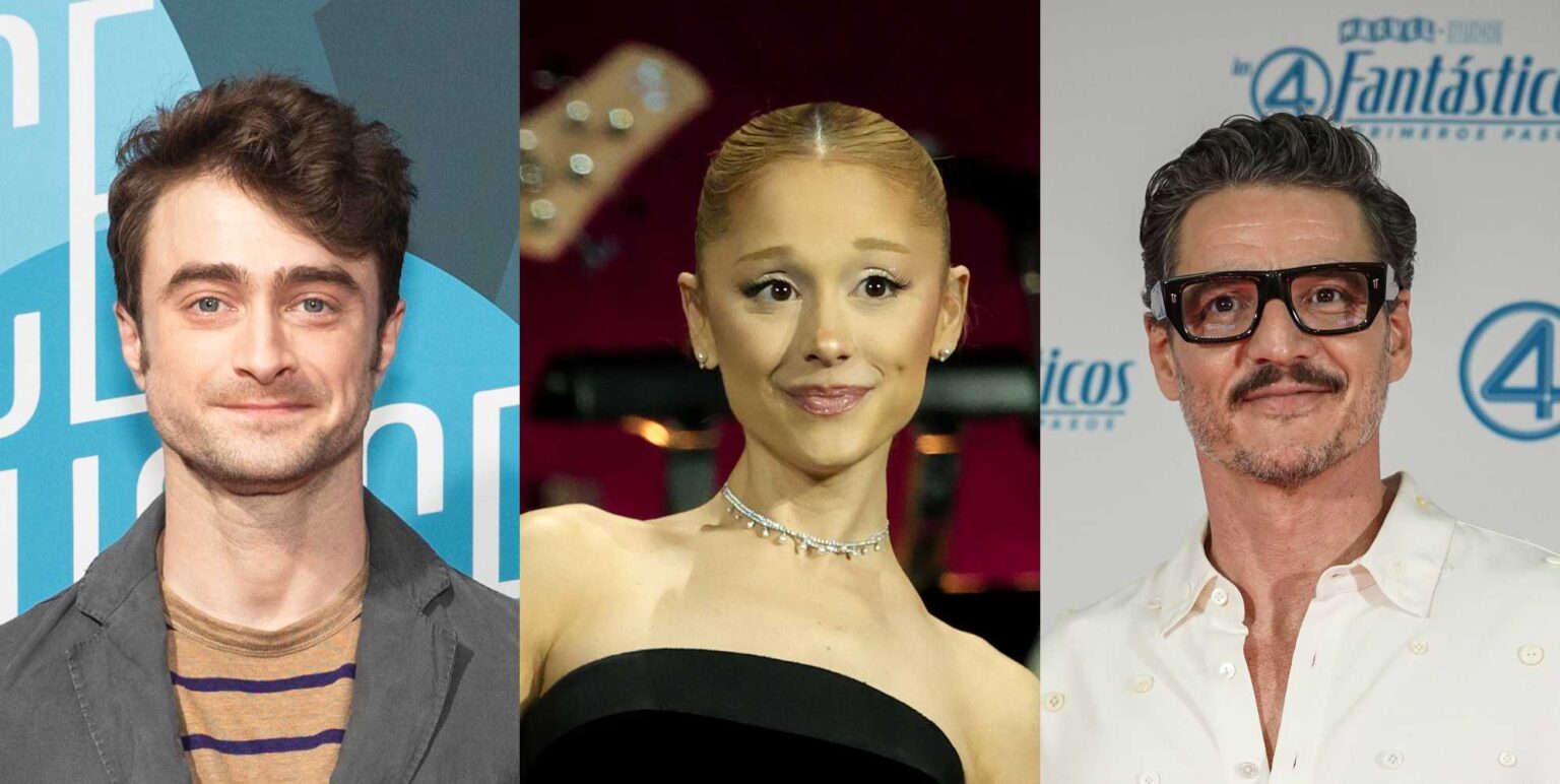 Daniel Radcliffe, Ariana Grande, Pedro Pascal