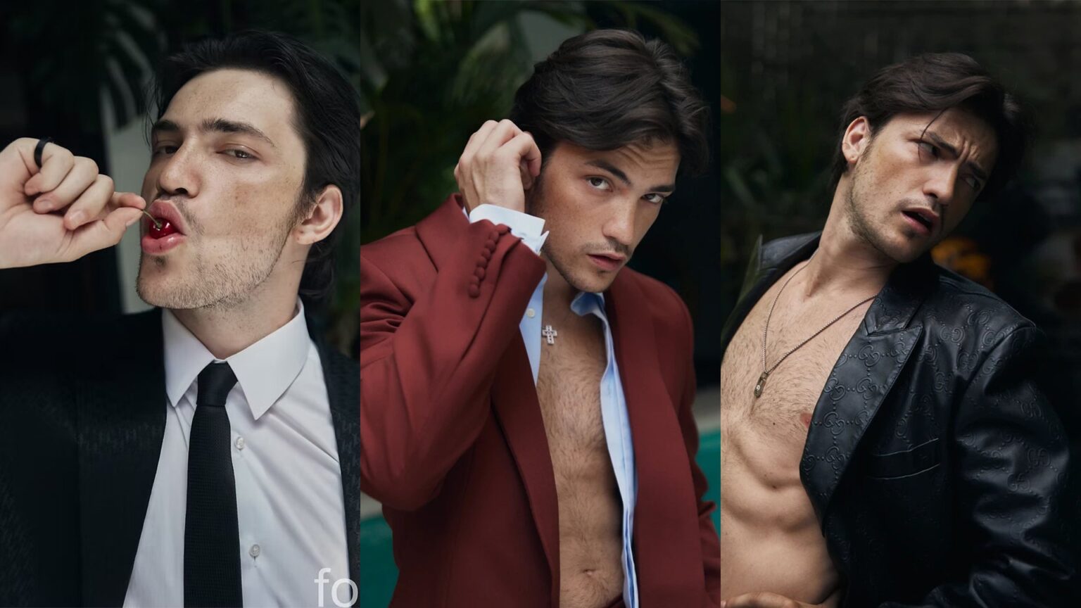 Juan Perales réchauffe le «Olympo» de Netflix et le magazine Folie avec ses looks grésillants