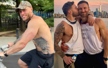 Gus Kenworthy laisse les fans soif de plus avec des photos de Torstless NYC Pride