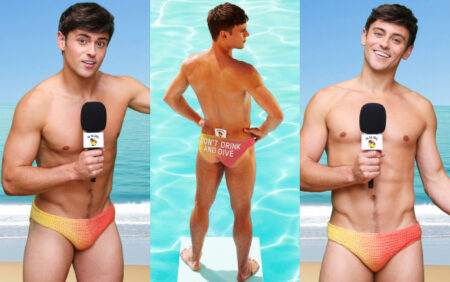 Tom Daley partage un message vital de sécurité aquatique à l'aide de speedos tricotés